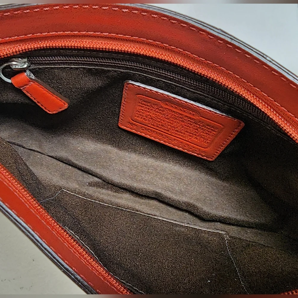 Coach Pleated Clutch - Picture 5 of 17